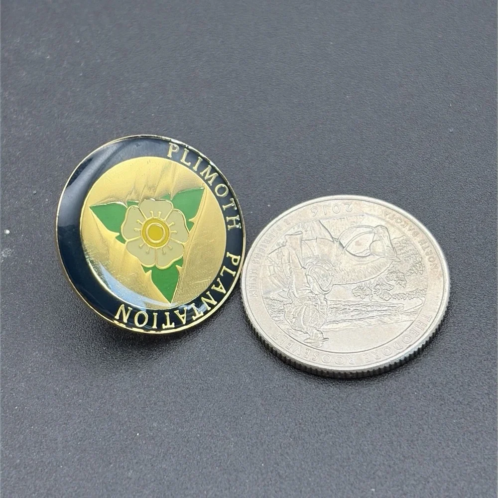 Plimouth Plantation Massachusetts Plymouth‎ Lapel Hat Pin